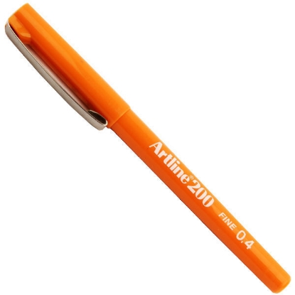 Picture of Artline writing pen EK-200N 0.4mm orange