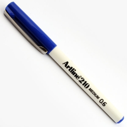 Picture of Artline writing pen EK-210 N 0.6mm blue