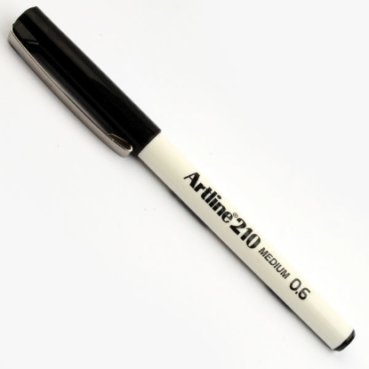 Picture of Artline writing pen EK-210 N 0.6mm black