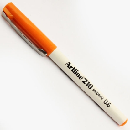 Picture of Artline writing pen EK-210 N 0.6mm orange