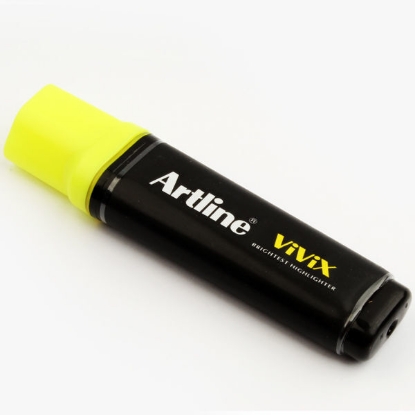 Picture of Artline Vivix Highlighter EK-670 Yellow