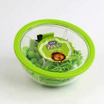 Picture of Mas Zoo - Mixed Set - Clear Box - NO:623 - اخضر فاتح