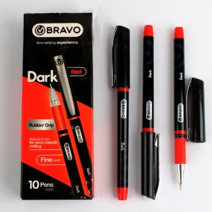 Picture of Bravo Ballpoint pen Dark Red