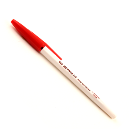 Picture of BALLPOINT PEN RYNOLDS FRANCE MODEL 045 RED