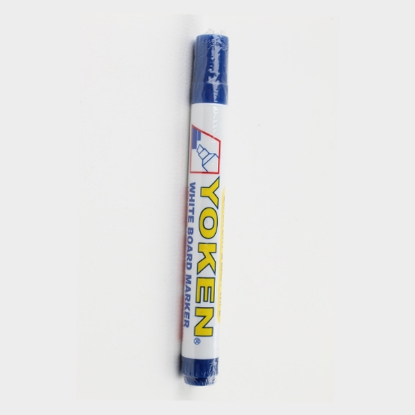 Picture of Yoken White Board Marker with Chisel Tip -Blue WB-21C
