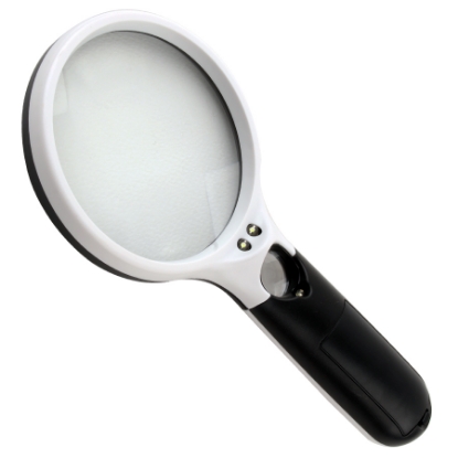 Picture of MAGNIFIER GLASS BATTERY 75 MM / CARD MODEL 3DSA90L