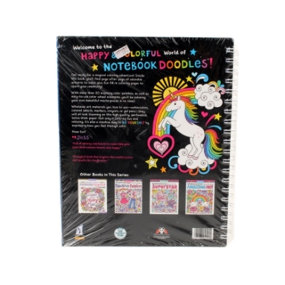 Picture of NOTEBOOK WIRED COLORING FOR ADULTS unicorns