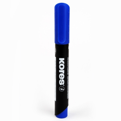Picture of K-Marker Pen – Kores  - Chiesl Tip - Blue - Model 20953