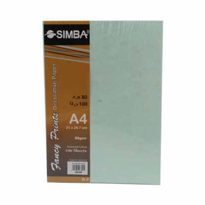 Picture of Simba Fancy Paper 80 gm 100 sheet Amore A4