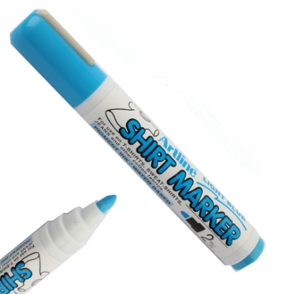 Picture of Artline T-Shirt Marker Pen EKT-2 light blue