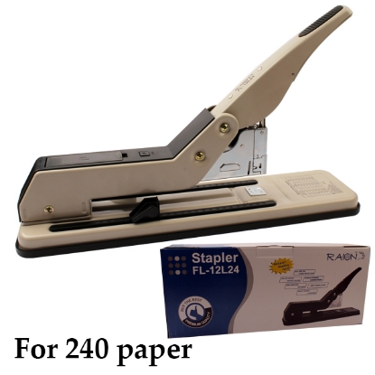 Picture of Rion metal stapler staples up to 240 sheets.