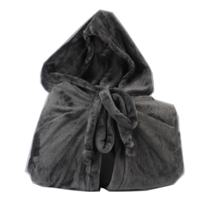 Picture of Mintra blanket hoodle 160×180cm grey 09130