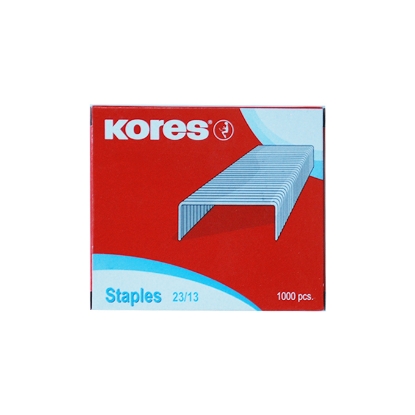 Picture of Kores Stainless Steel Staples, 23/13, 1000 pcs ,model 43114
