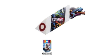 Picture of ERASER KEYROAD EXTREME 3 PCS / CARD MODEL KR970352