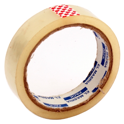 Picture of Tape Golden 2.5 cm 1 inch 50 yards Transparent
