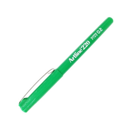 Picture of Artline writing pen EK-220N 0.2 mm green