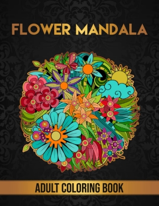 Picture of Flower Mandalas Coloring Book