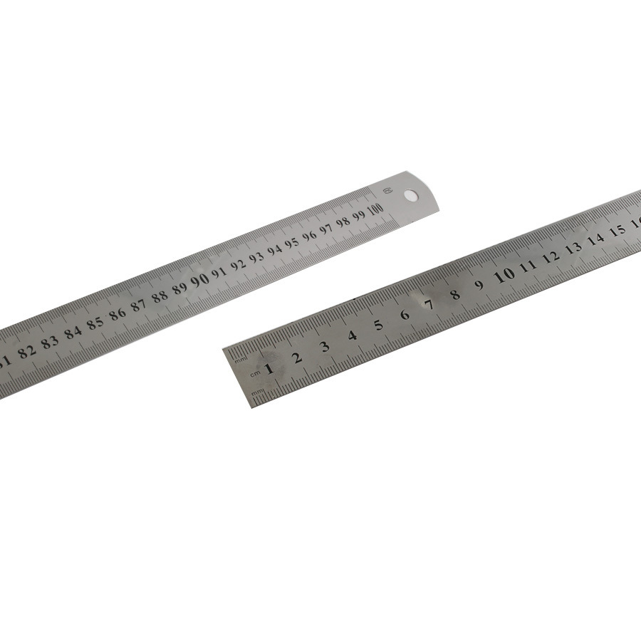 Durable 100 cm Metal Ruler - Perfect for Work & Study | Bernasos ...