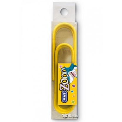 Picture of Paper Clips - 100 Mm - No: 10 - Zoo - NO:602 - اصفر