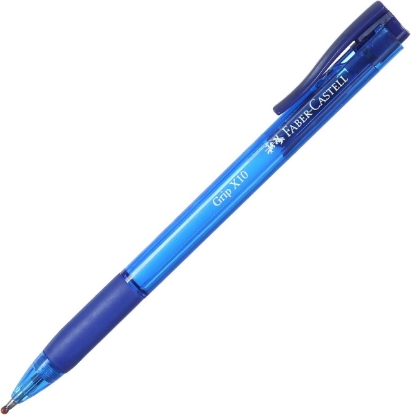 Picture of BALLPOINT PEN FABER CASTELL BLUE MALAYSIA MODEL GRIP X10-X7