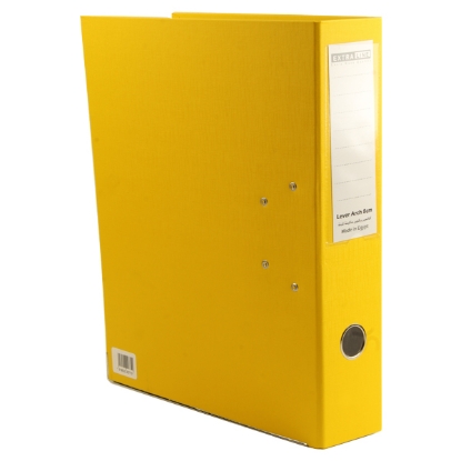 Picture of Extra Line Lever Arch 8 cm Yellow Binder