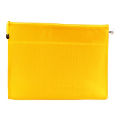 Picture of Simba Plastic Zipper File A3 Size - yellow