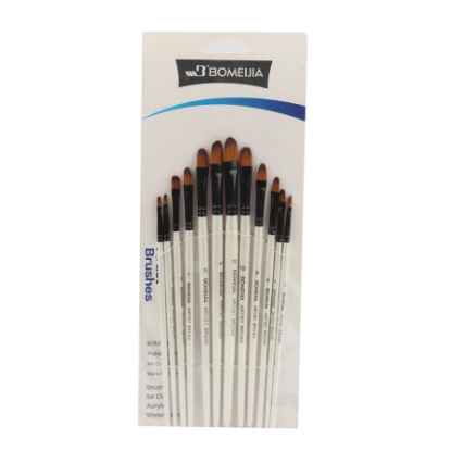 Picture of Set of 12 OMEGA A7001 cat tongue brushes