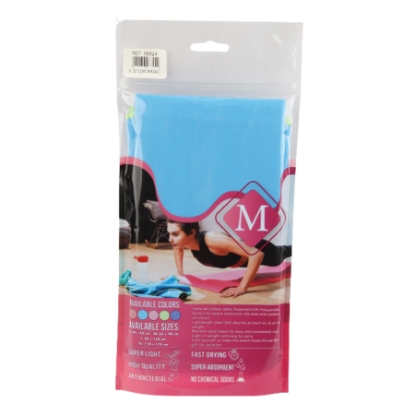 Picture of (90*65) M Swimming towel, light blue color, size