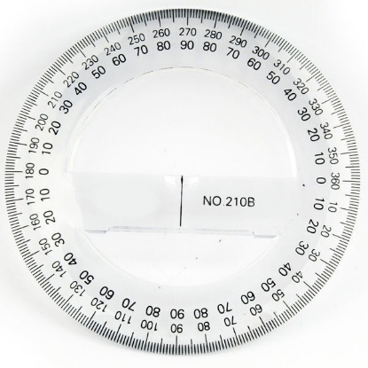 Picture of 360 degree protractor S&A NO.210B