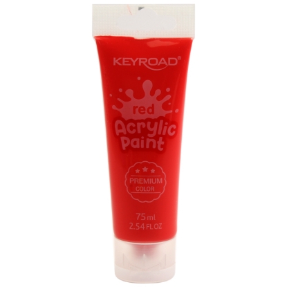 Picture of Keyroad Acrylic Paint 75 ml Red KR972204