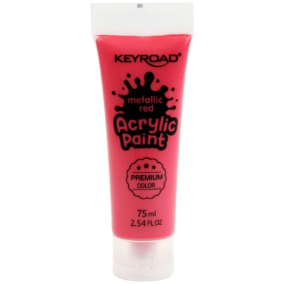 Picture of Keyroad Acrylic Paint 75 ml Metallic Red KR972208