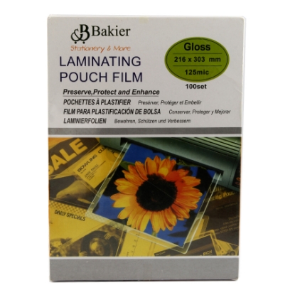 Picture of "Daa Gloss Laminating Pouch Films - 100 Sheets, 125 Mic A4"