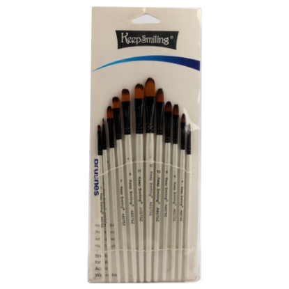 Picture of Paintbrushes Set 12 Pieces Sizes Model A6075Z