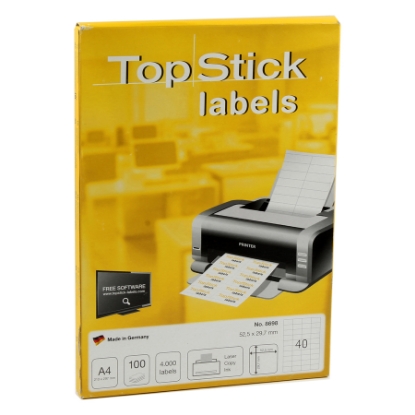 Picture of STICKER COMPUTER TOP STICK 100 SHEET 26.7 × 52.5 CM / 40