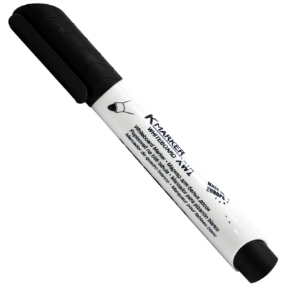 Picture of 20830 Whiteboard Marker - Kores - Round Tip XW1 Black NO