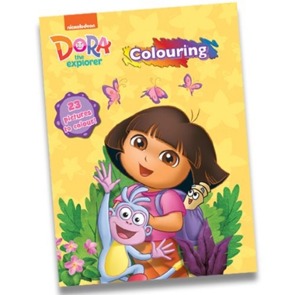 Picture of nickelodeon dora the explorer colouring