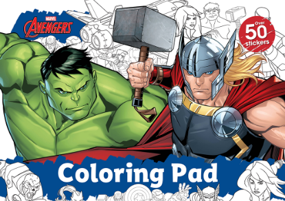 Picture of  كراسة تلوين marvel- avenger coloring pad 