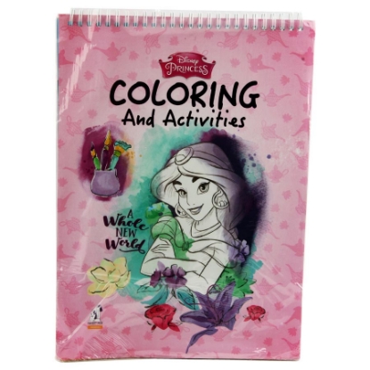 Picture of Princess coloring and activities