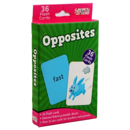 Picture of Opposites Flash Cards..