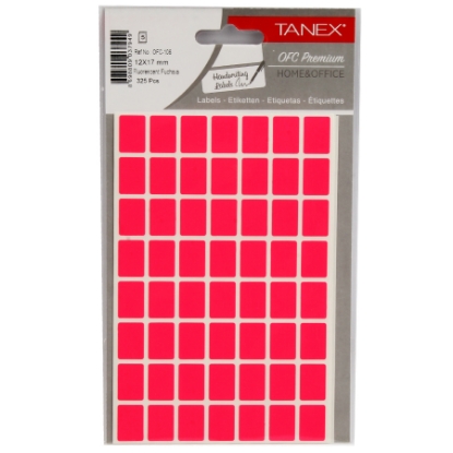 Picture of Tanex Handwriting Label 5 Sheets OFC-106 Fuchsia